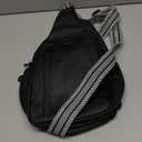 Tactical CCW Sling Bag for Men & Women - Premium Vegan Leather Concealed Carry Holster Crossbody Bag, Anti-Theft Pack with Adjustable Guitar Strap (Fits iPad 11, iPhone 16 Pro Max)