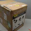 Kids Easel Including 100+ Accessories, Rundad Double Sided Wooden Easel for Kids Age 3-8 with Magnetic Chalkboard & Painting Board, Free Height Adjustable Art Easel Supplies for Toddlers