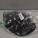 Spring Water Fleece Lined Tights Leggings Women, Black Tights Thermal Warm One Lined Design Sheer Skintone for Winter, Size M