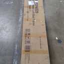 Bellemave Metal Twin XL Size Loft Bed with Stairs and Wardrobe,Heavy Duty Loft Bed Frame with LED Lights and Charging Station for for Kids,Teens,Adults,Black Woodgrain