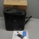 JRD Humidifiers for Bedroom, Ultrasonic Humidifier 4L for Large Room, Cool Mist Top-Fill, 40H Run, 12H Timer, 360 Nozzle, Aroma Diffuser, 7-Color Night Light for Home, Office, Baby, Pets, Plants (Black)