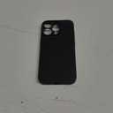 JETech Ultra Slim Case for iPhone 16 Pro 6.3 Inch, Camera Lens Full Protection, Lightweight Matte Finish PP Hard Minimalist Cover (Black)