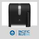 Pacific Blue Basic Recycled Paper Towel Rolls by GP PRO (Georgia-Pacific), White, 26601, 800 Feet Per Roll, 6 Rolls Per Case