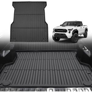 Truck Bed Mat for Toyota Tacoma 5FT 2024 2025 2026, All Weather Bed Liner for Tacoma Accessories, Heavy Duty Bed Mats, Car Accessories