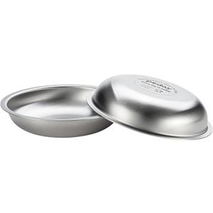 PEDAY 18/8 Stainless Steel Cat Bowls, Whisker Friendly, Human Grade, Dishwasher Safe, Easy to Clean, Pack of 2, Each Holds 2.3 Cup