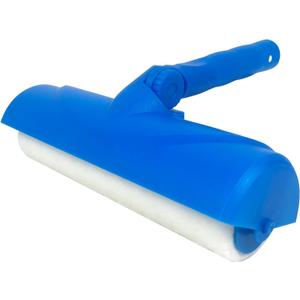 Nichiyo 10 Inch Ceiling Paint Roller with Shield Roller and Shield with Adjustable Head Ceiling Paint Rollers No Drip Roller Splatter-Free Brush Paint Brush for Painting Ceilings Wall (EL01152)