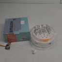 Potaroma Cat Toys 3in1 Automatic Interactive Kitten Toy, Fluttering Butterfly, Moving Feather, Track Balls, Dual Power Supplies, USB Powered, Indoor Exercise Kicker (Bright White)