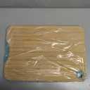 Bamboo Self Standing Cutting Board With Groove Dishwasher Safe Heat Safe Heavy Duty 16 x 11 inch