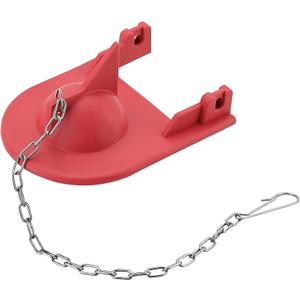 2 Inch Shark Fin Toilet Flapper Compatible with Kohler GP1078440, Toilet Flapper Replacement Part, for Kohler Toilet Tank Parts Red (1 Pack)