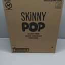 SkinnyPop Popcorn, White Cheddar, Whole Grain, Dairy-Free Snack, 0.65oz (6 Boxes, 6 Bags per Box)