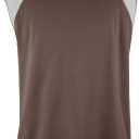 Minclouse Men's Casual Raglan Sleeves Tank Tops Sleeveless Crew Neck T Shirts Color Block Tees (M)