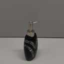 Popular Bath Sinatra Black Soap Dispenser/Lotion Pump Classic Luxury Lotion Pump Contemporary Decor Black color for bathroom with this Unique Design Stylish Decor Bling Mosaic