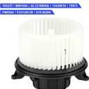 Front Blower Motor with Fan Fits for Ford F150 F-150 Expedition Lincoln Navigator 2009 2010 2011 2012 2013 2014 2015 2016 2017 AC Heater Blower Motor 700237, CL1Z19805A, AL1Z19805B