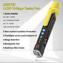 MESTEK Electrical Tester Kit with GFCI Outlet Tester, Non-Contact Voltage Tester, Pinless Wood Moisture Meter, Home Inspector Tool Kit, 3-Piece with Carry Case and Batteries