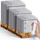 Space Saver Vacuum Storage Bags with Portable Electric Pump, Vacuum Seal Bags for Clothing Travel, Compression Bags for Travel & Home, Clothes, Blankets, Seasonal Storage, 15 Combo (5L/5M/5S)