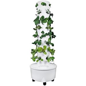 ALTO GARDEN HX Hydroponic Tower | High Capacity Tower | Hydroponics Growing System Kit | Food Grade with 40 Net Pots (Without Lights)