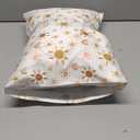 Toddler Pillow,13X18 Toddler Pillows for Sleeping, Machine Washable Kids Pillow with Pillowcase, Perfect for Travel, Toddlers Cot (Sunshine Rainbow)