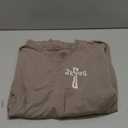Christian Shirts for Women Jesus Loves You Acid Wash Shirt Oversized Religious Faith T-shirts Bible Verse Short Sleeve Top (Medium, Light Brown)