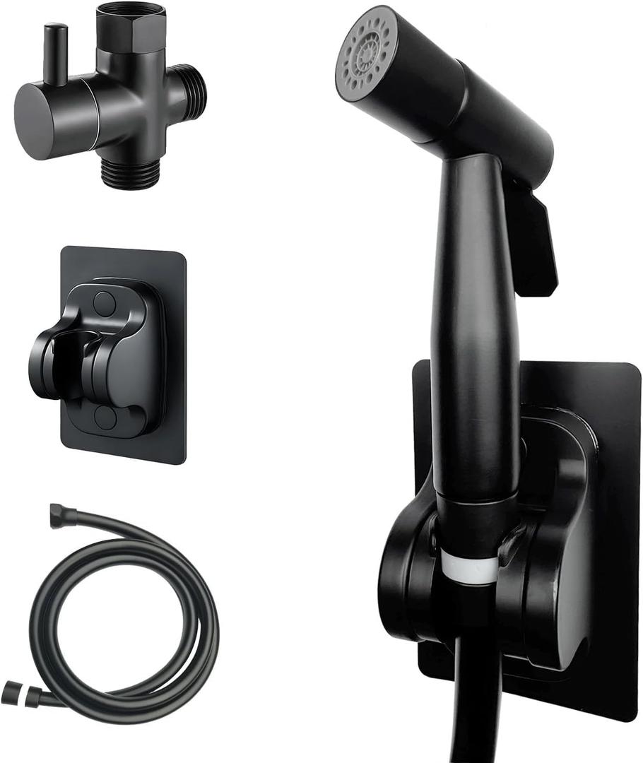 Handheld Bidet Sprayer for Toilet - CYOULATER High Pressure Toilet Sprayer with 2 Adjustable Modes (Jet/Soft), Easy Install No Leak, Perfect for Pet Bathing & Feminine Hygiene