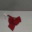 Bow Tie for Women Girl, Pre-tied Girl's Bowtie Solid Color Womens Bow Ties for Graduation Party School Office Casual