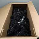 7 Feet Black Artificial Halloween Christmas Tree with PVC Branch Tips and 210/320/450 Cool White LED Lights