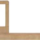 Soho Baby Everlee Island Crib to Toddler Bed Guard Rail Conversion Kit, Honey Wood, 22"W x 11.6"H