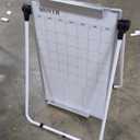 MaxGear Large Whiteboard with Stand 36" x 24" Double-Sided Easel Whiteboard Monthly Calendar,Height Adjustable, Foldable, Portable Dry Erase Board for Home, Office, Classroom Planning, Teaching