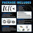 3.6 Pentastar Timing Chain Kit, Compatible with 2011-2016 Jeep Grand Cherokee/Wrangler, Dodge Charger/Durango/Grand Caravan, Chrysler 300, RAM 1500 3.6L V6