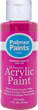 Palmer Paints™ Fuchsia Acrylic Paint, 2 fl oz 