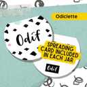 505 Odif OdiShine | Glitter Gel 65g | for Use On All Textile Fabrics, Paper, Wood, Cardboard and Canvas | BPA Free, Acid Free | Recyclable Packaging (Ruby)