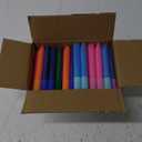 Bright Creations 72-Pack Rainbow Glitter Glue Pens (12 Colors, 0.35 Oz) for Arts, Crafts & DIY Projects - Glitter Glue for Crafts