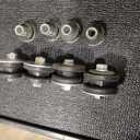 Automotive Rubber Bushing Mount Kit with Bolts – Set of 8 Heavy-Duty Rubber Isolator Bushings and Metal Sleeves – Vibration Dampening Replacement Hardware for Suspension or Equipment Mounting