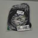 13 1/8ft -1/2 Inch Cord Management Sleeve Braided Split Black Cable Protectors Pet Proof - Braided Self-Wrapping Wire Loom Tube for Desk PC/TV/Computer/Projector/Home Theater/Engine Bay Size: 13MM -1PACK Color: Black 03