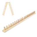 QWM Chunky Blankets Loom Knitting Looms Long Installation Free and Adjustable Foldable Portable Extra Loom Large 38,48,60, 72,84,96 Inch (38inch)