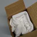 Lumbar Pillow Covers 12x20 Ivory White (No Inserts) : Pack of 2 Cozy Soft Velvet Rectangular Modern Luxury Decorative Throw Pillow Cases for Sofa Couch Living Room Bed Home Decor