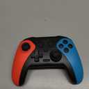 Wireless Switch Controller for Nintendo Switch/Switch 2/Lite/OLED Controller, Switch Controller with a Mouse Touch Feeling on Back Buttons, Extra Switch Pro Controller with Wake-up, Programmable, Turbo Function (Red+Blue)