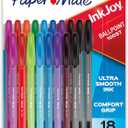 Paper Mate InkJoy 100ST Ballpoint Pens, Medium Point (1.0mm), Assorted, 18 Count