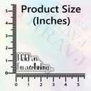 3 x 3Pcs Hold On I'm Overthinking Witty Funny Quotes Vinyl Stickers Durable for Laptops Water Bottles Phones Tumblers Notebooks Cars Mugs Size 1.6 x 3 Inch