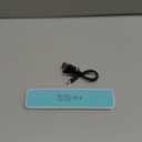 Pillow Speaker Bone Conduction Stereo Bluetooth Wireless Music Sleep Headphones Portable White Noise Machine for Side Sleepers Sleep Speaker Compatible with iOS/Android/Windows (White+Blue)