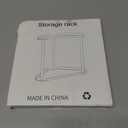 2 Tier Bathroom Counter Organizer, Vanity Organizer Corner Shelf, Skincare, Makeup Countertop Organizers, Kitchen, Bathroom Counter Storage, Black