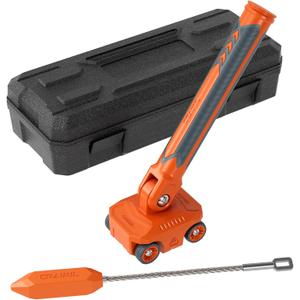 Magnetic Wire Puller for Electrical Wiring  Rare-Earth Magnets, Stainless-Steel Leader for Easy Cable Pulling in Walls & Tight Spaces, Doubles as Stud Finder, Includes High-Quality Hard Plastic Case