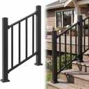 2ft Deck Railing Kit for Deck, Porch, Patio, Balcony