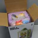 Claw Machine for Kids, Mini Vending Machine with Game Coins & Music, Prize Dispenser Toys for Girls and Boys, Electronic Claw Game Machine for Party Birthdays, Includes 30 Mini Toys