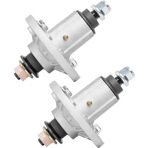 Spindle Assembly for John Deere Mower Replaces GY20454 GY20962 - Spindle for D105 D110 D130 D140 L110 LA105 LA115 LA125 LA130 LA135 LA145 X110 42" 48" Lawn Mower Deck with Threaded Bolts (2PACK)