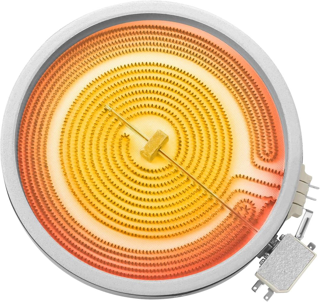 Upgraded WB30X24111 9-In Dual Range Radiant Surface Element by puxyblue - Compatible with GE Range Radiant Element 9 - Glass Cooktop Radiant Element(3100W 240V) Replaces 4465256 AP5989975 PS11729126 Upgraded WB30X24111 9-In Dual Range Radiant Surface Element by puxyblue - Compatible with GE Range Radiant Element 9 - Glass Cooktop Radiant Element(3100W 240V) Replaces 4465256 AP5989975 PS11729126