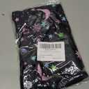 Snowheart Girls Swimsuit One Piece Bathing Suit Kids Quick Dry Shoudler Ruffle Floral Swimwear for 3-12 Years Old (Black)