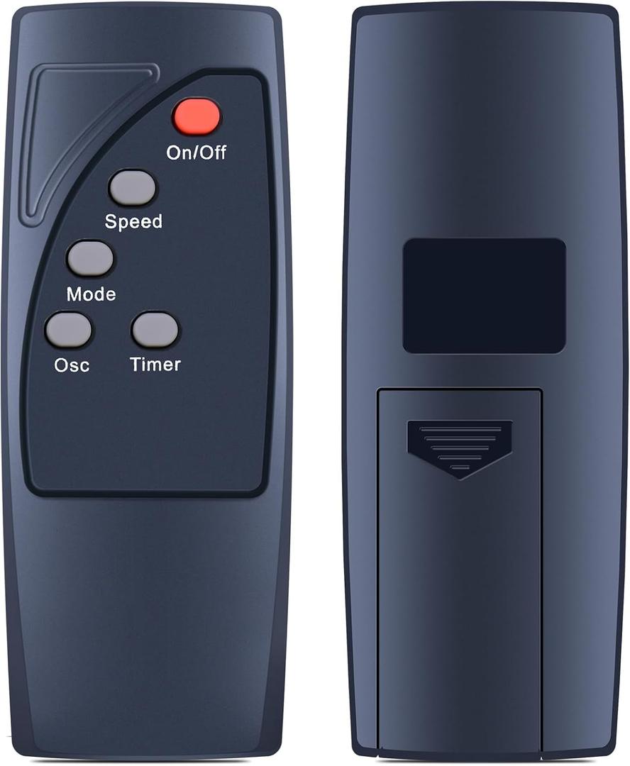 RETROSUN Replacement Remote Control Compatible with AMZ Basics 16" Pedestal Floor Fan FS40-10BR, Black