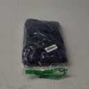 Ottoman Cover Square X-Large,Stretch Ottoman Covers Slipcover for Square Ottomans,Soft Intertwined Pattern Foot Stool Cover with Elastic Bottom,Navy Blue,X-Large