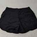 baleaf Women's 3"/5"/ 7" High Waisted Swim Board Shorts Quick Dry Swimsuits Bottoms Trunks with Pockets (Large, Black)