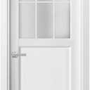 Blackout Door Curtains for Door Windows Privacy Door Curtain,Front Door Sidelight Curtain Drill-Free Easy Installed Door Window Curtains. (Greyish White,1 Panel, 24"x 38")